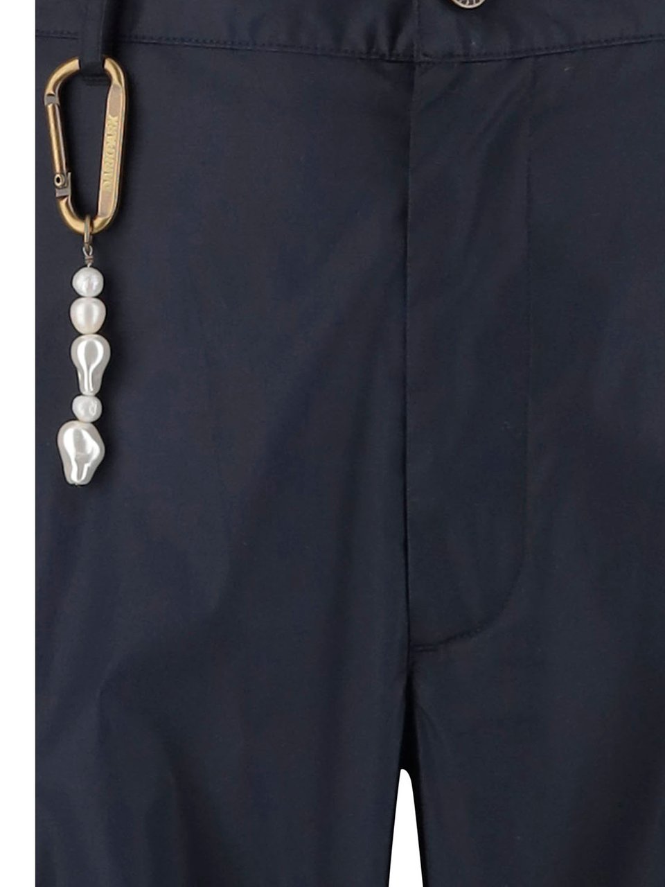 DARKPARK Navy Cotton Twill Multi-Pocket Pants Blauw