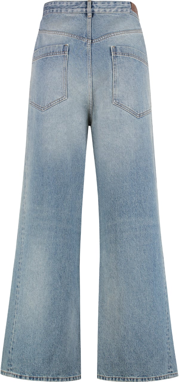 DARKPARK Ined Oversized jeans Blauw