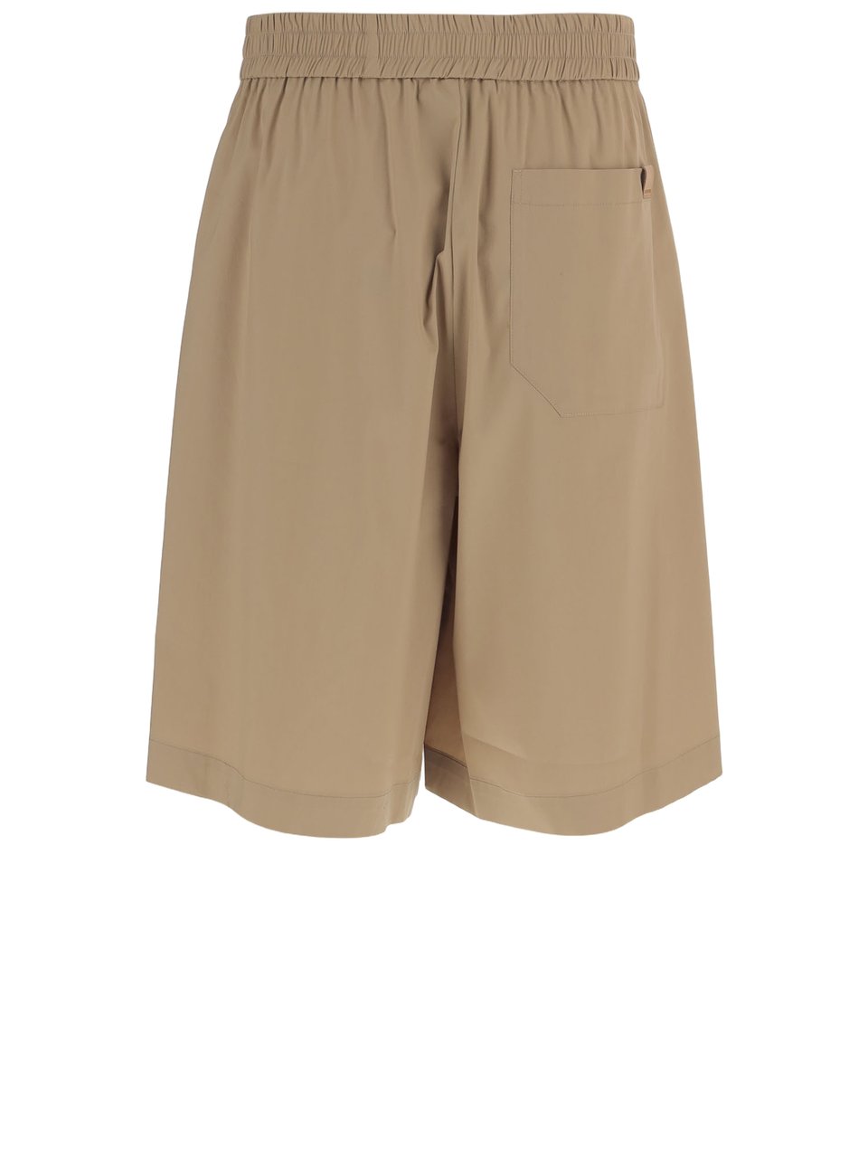 DARKPARK Sand Tone Cotton Blend Shorts Neutraal