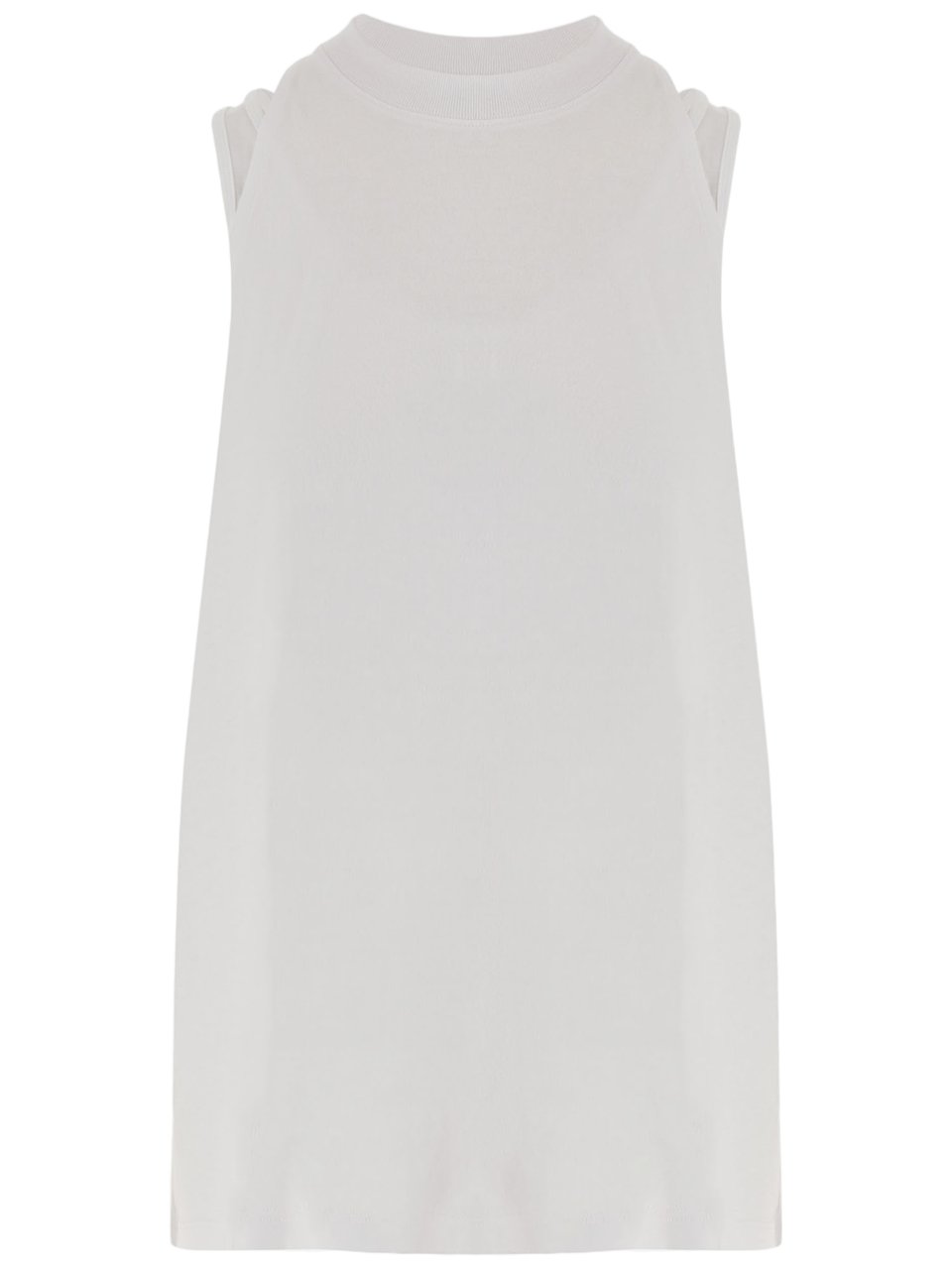 DARKPARK Cotton Tank Top With Fitted Underlay Wit