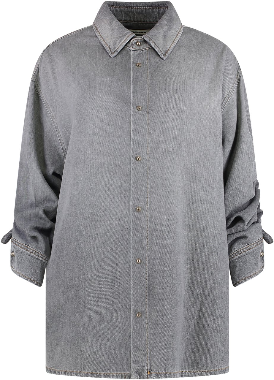 DARKPARK Keanu denim shirt Grijs
