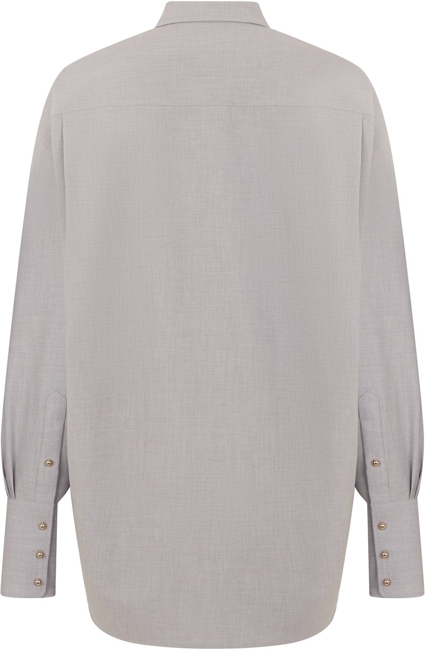 DARKPARK Loose long-sleeved shirt Grijs