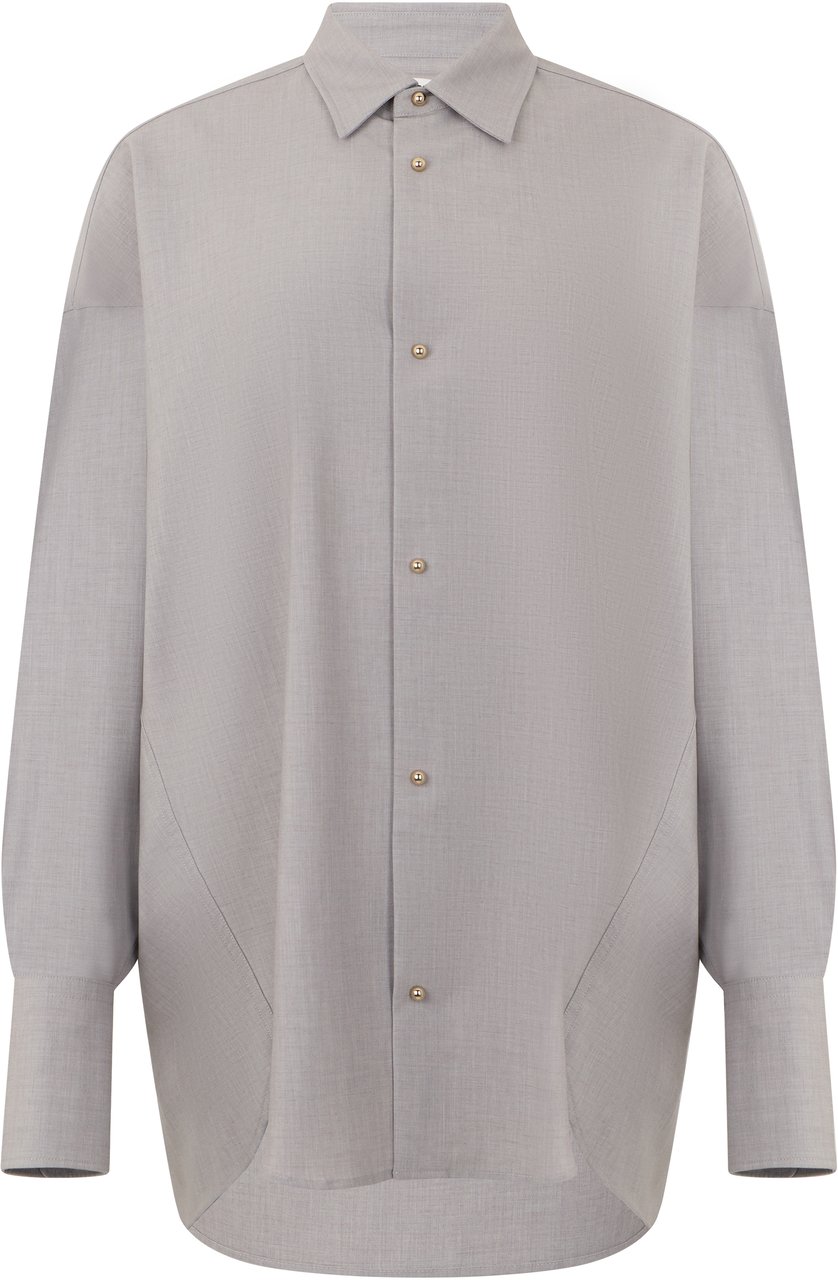 DARKPARK Loose long-sleeved shirt Grijs