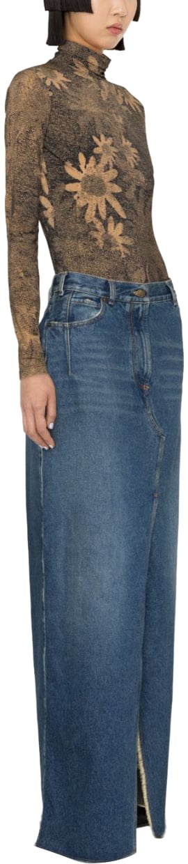 DARKPARK Skirts Blue Blauw