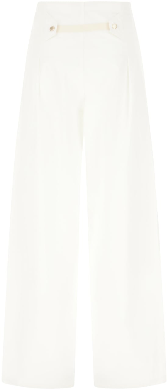 DARKPARK Darkpark Ivory cotton pants Neutraal
