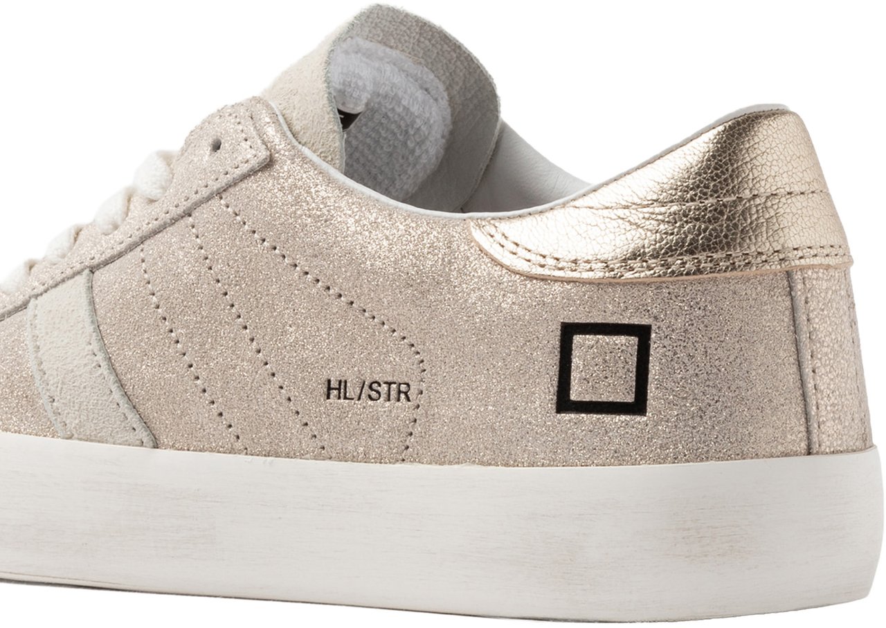 D.A.T.E. Sneakers Platinum Zilver