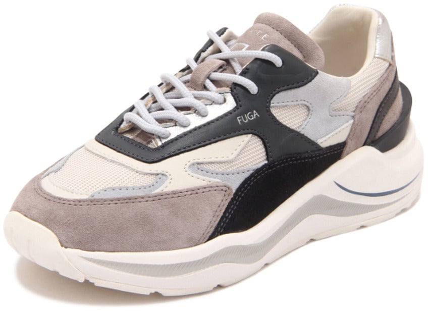D.A.T.E. d.a.t.e. - Sneakers - w411-fg-dr-iv Beige