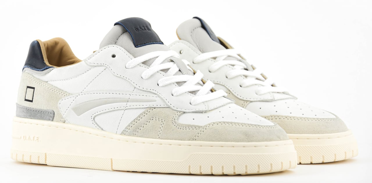 D.A.T.E. Date Torneo Pure Vintage White Black Wit