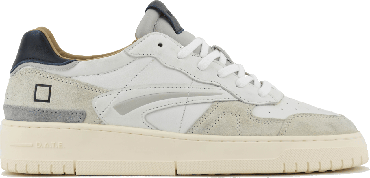 D.A.T.E. Date Torneo Pure Vintage White Black Wit