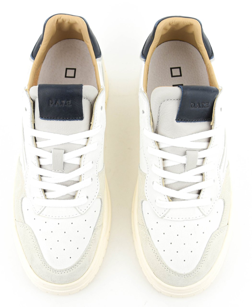 D.A.T.E. Date Torneo Pure Vintage White Black Wit