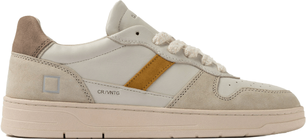 D.A.T.E. Sneakers Ivory Wit