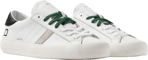 D.A.T.E. Sneakers Bianco/Nero Wit