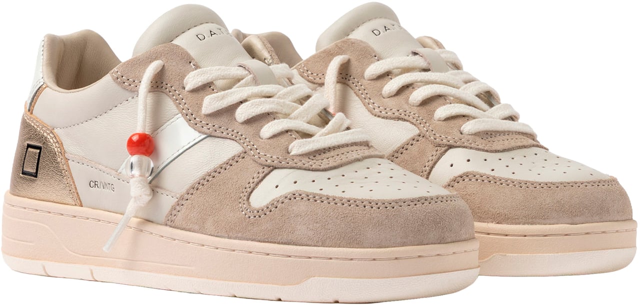 D.A.T.E. Sneakers Ivory Wit
