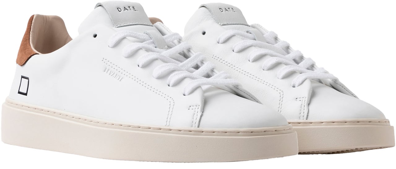 D.A.T.E. D.A.T.E. Sneakers Whitebrown M10D Wit