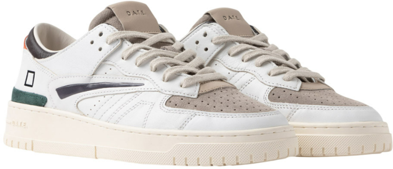 D.A.T.E. D.A.T.E. Sneakers Biancomarrone Divers