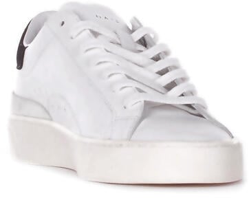 D.A.T.E. Sneakers White Black Wit