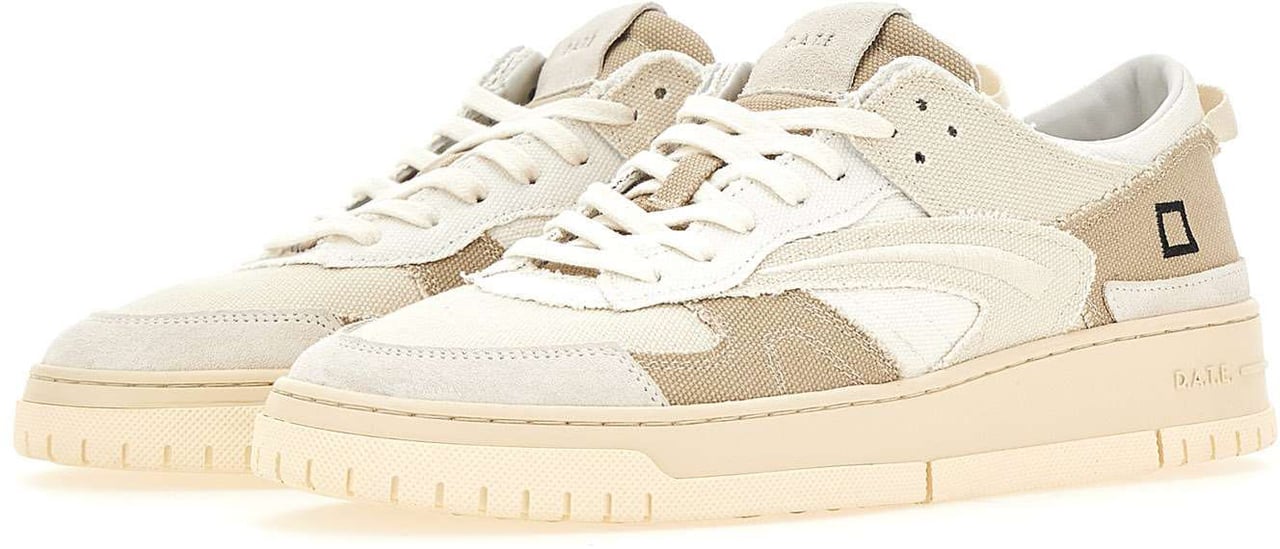 D.A.T.E. D.A.T.E. Sneakers Beige Wit