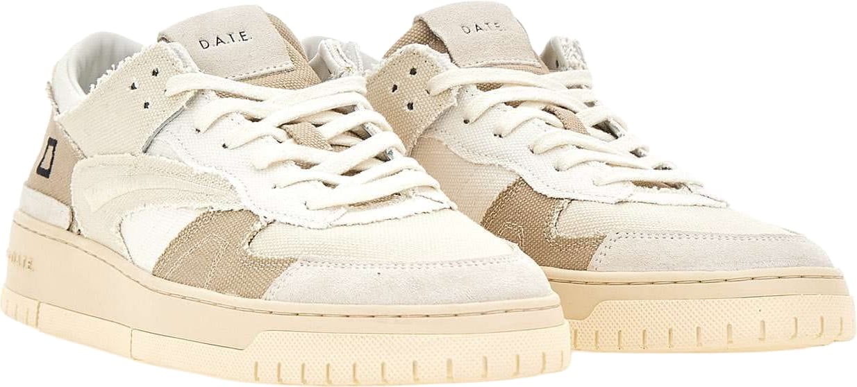 D.A.T.E. D.A.T.E. Sneakers Beige Wit