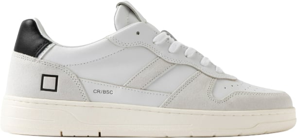 D.A.T.E. Sneakers Bianco/Nero Wit