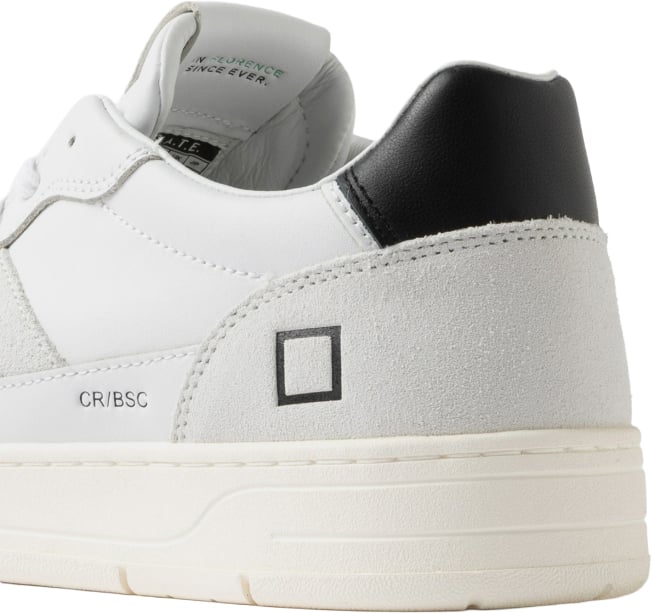 D.A.T.E. Sneakers Bianco/Nero Wit