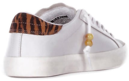 D.A.T.E. Sneakers Bianco Leopardato Wit