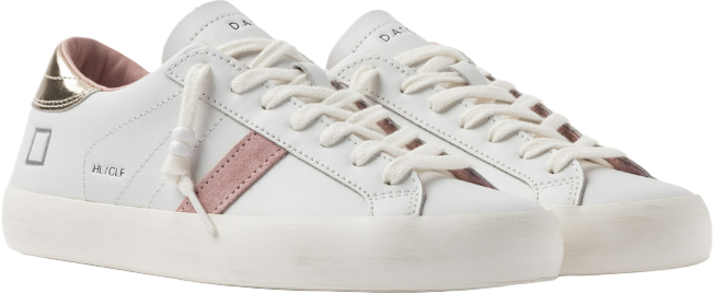D.A.T.E. D.A.T.E. Sneakers Biancoplatino Wit