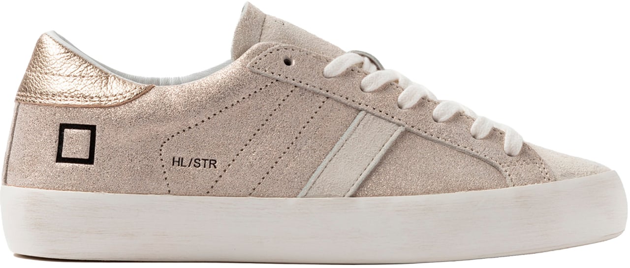 D.A.T.E. D.A.T.E. Sneakers Platinum Zilver