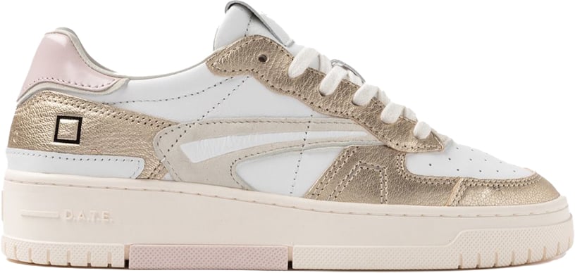 D.A.T.E. Sneakers White Platinum Wit