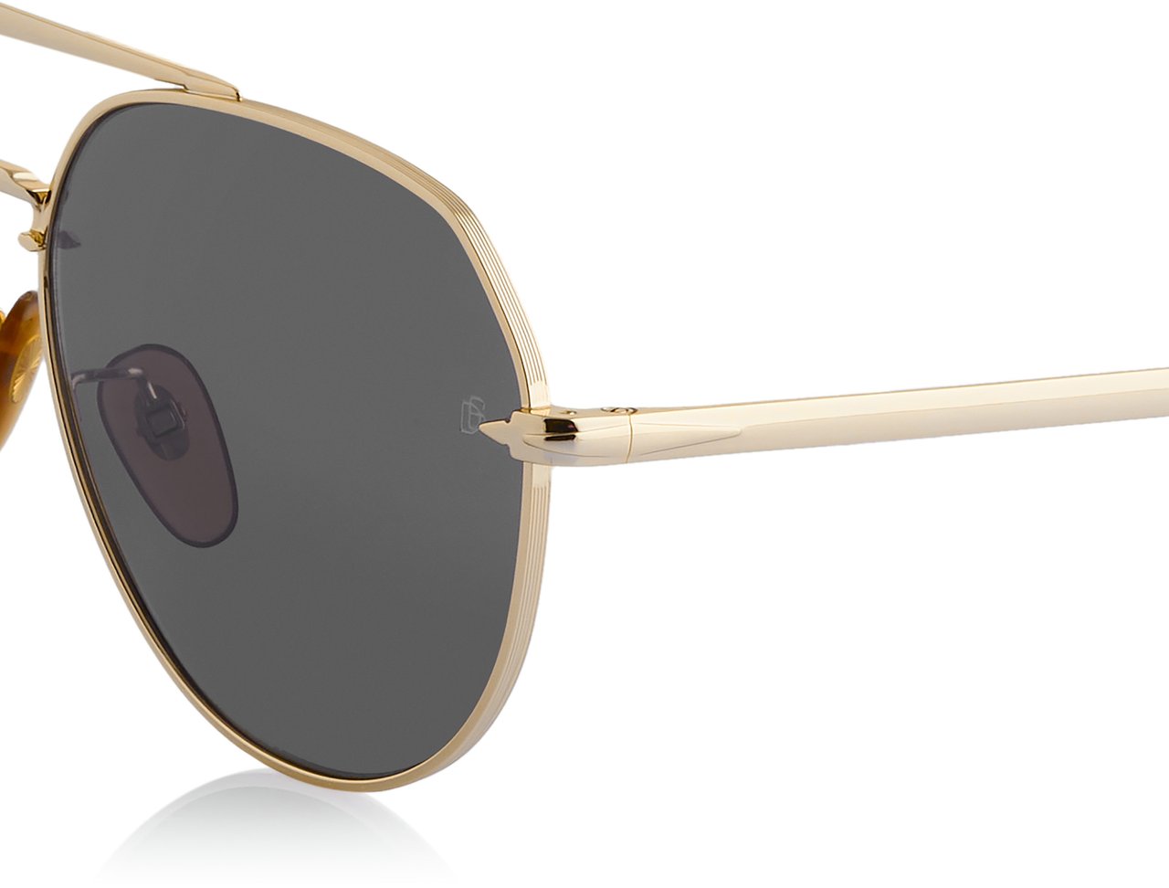 David Beckham Sonnenbrille Goud
