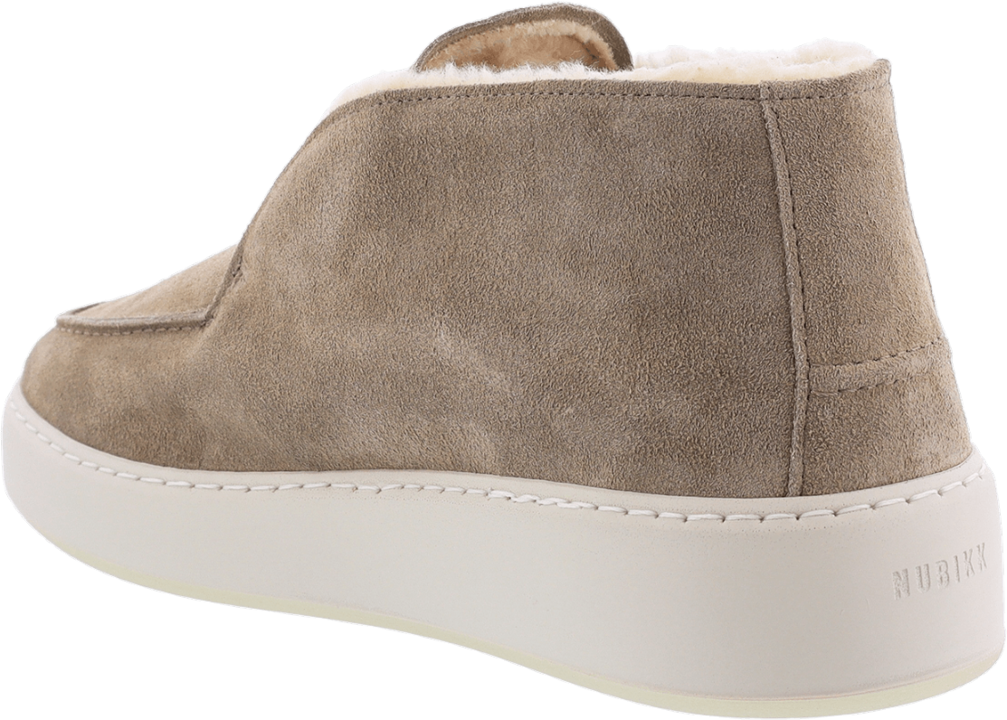 Nubikk Heren Jiro Suo Fur Loafer Beige Beige