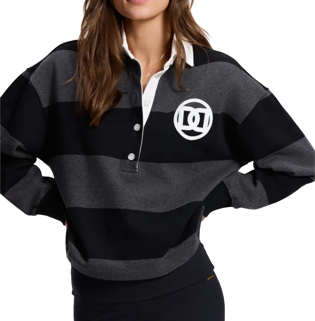 Deblon Sports Renee Rugby Sweater Sweaters Zwart 2531013 Zwart