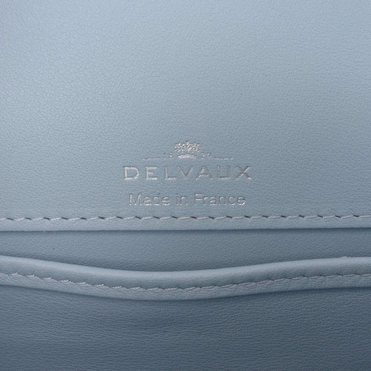 Delvaux MIni Smooth Calfskin Brillant Blooming Crystalline Satchel Bruin