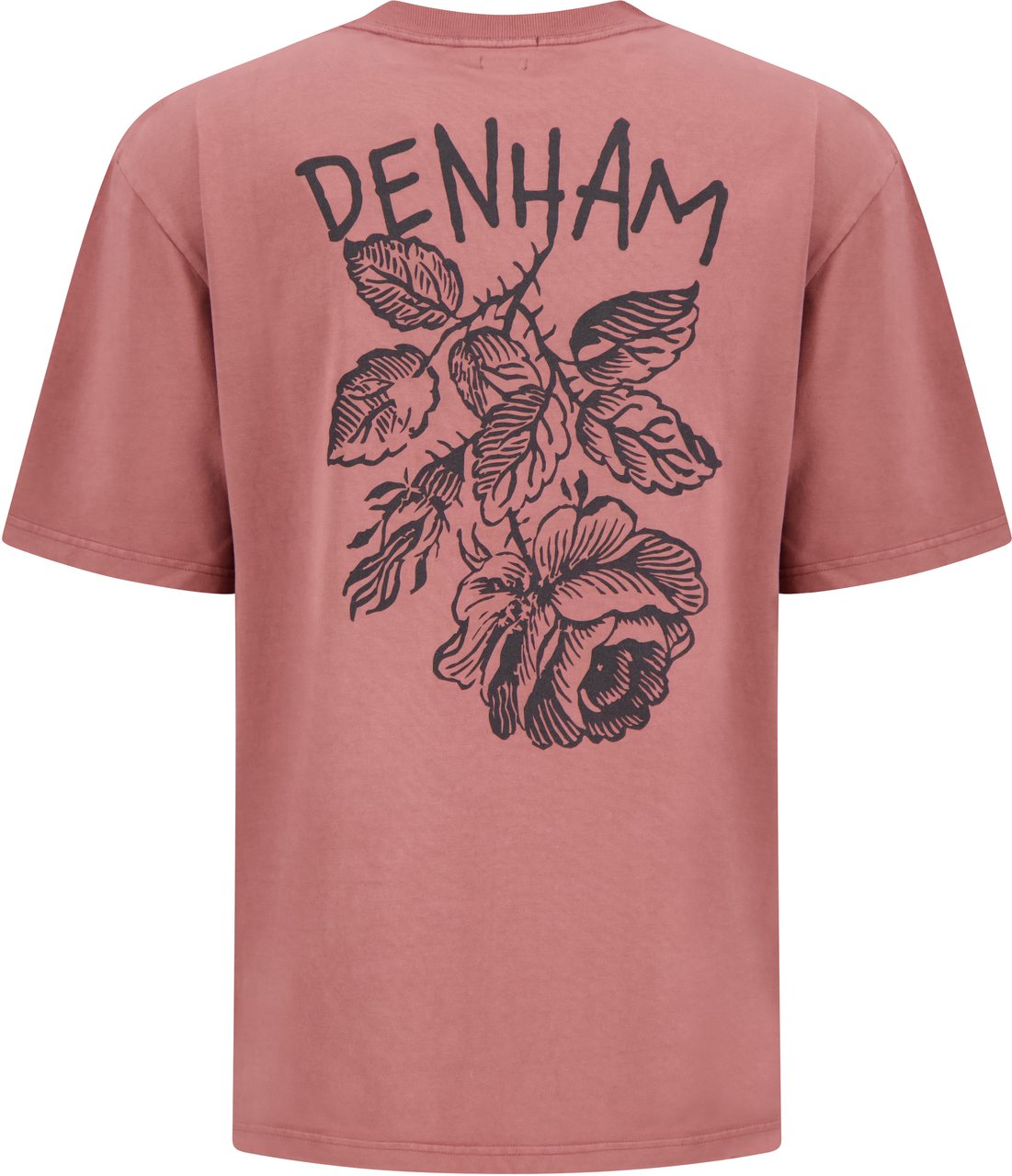 Denham T-shirt Rood Rood