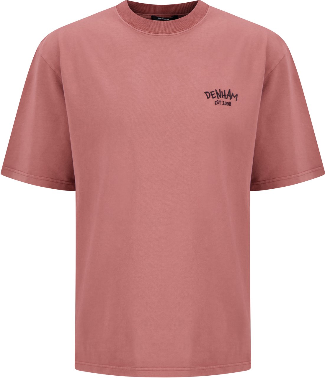 Denham T-shirt Rood Rood