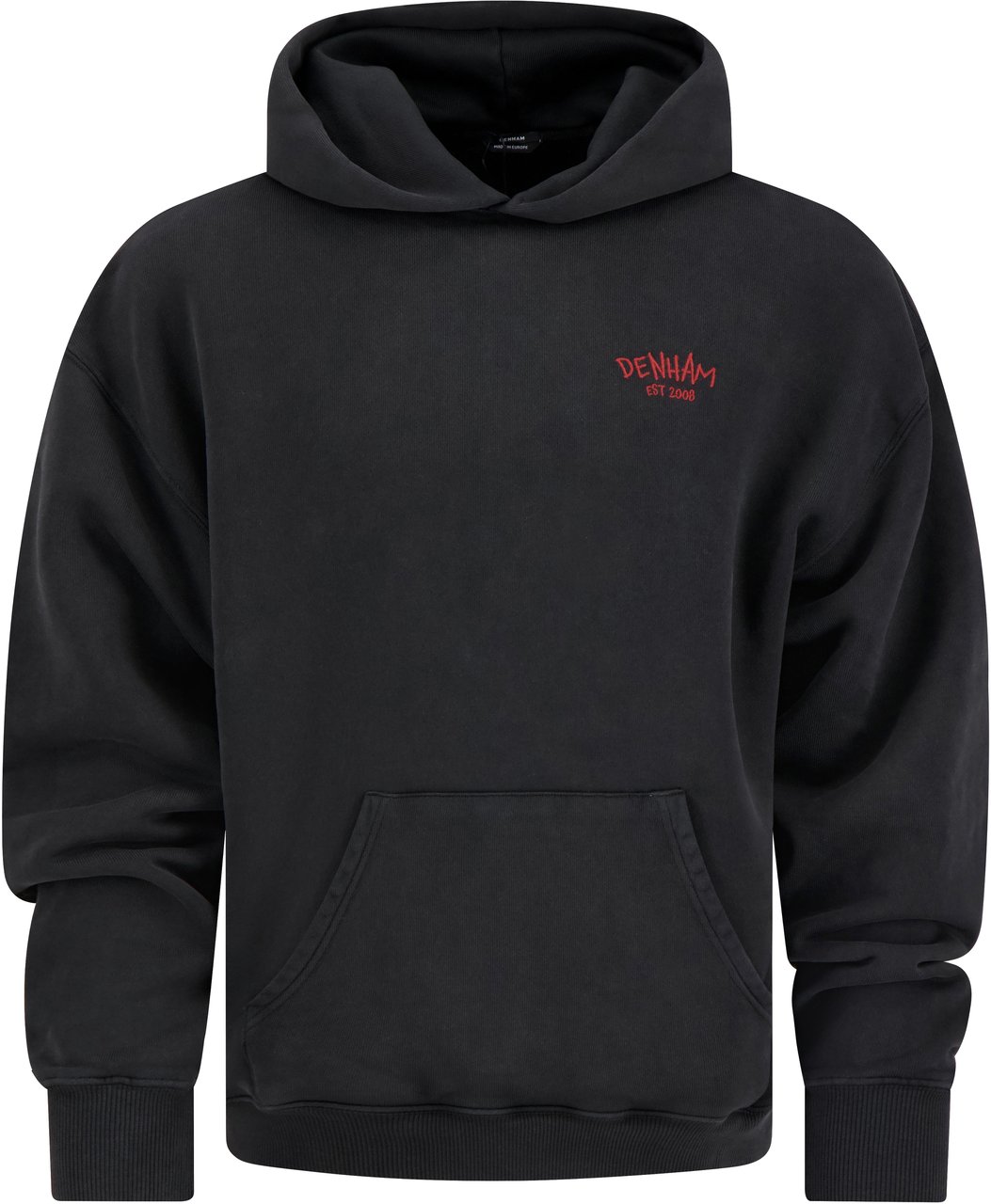 Denham Hoodies Zwart Zwart