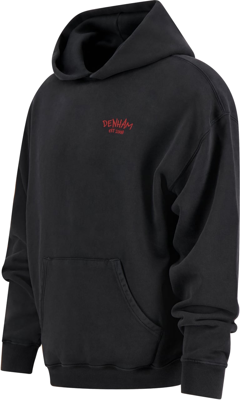 Denham Hoodies Zwart Zwart
