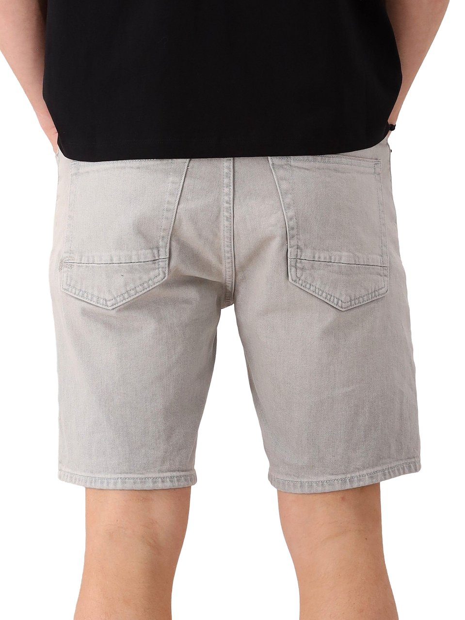 Denham Korte Broek Grijs Ridge Grijs