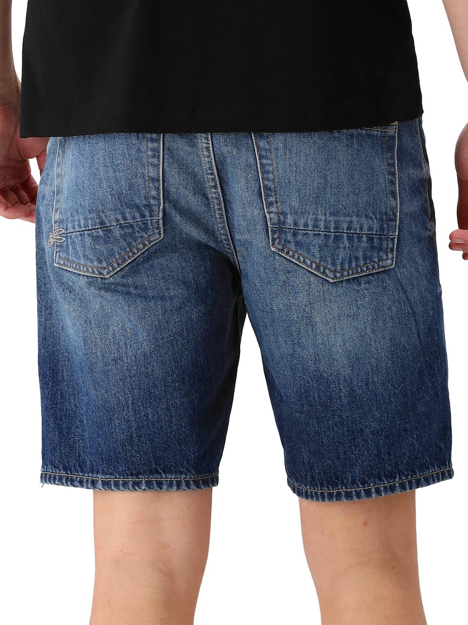 Denham Korte Broek Blauw Ridge Blauw