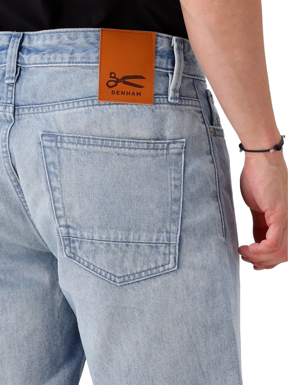 Denham Korte Broek Blauw Ridge Blauw
