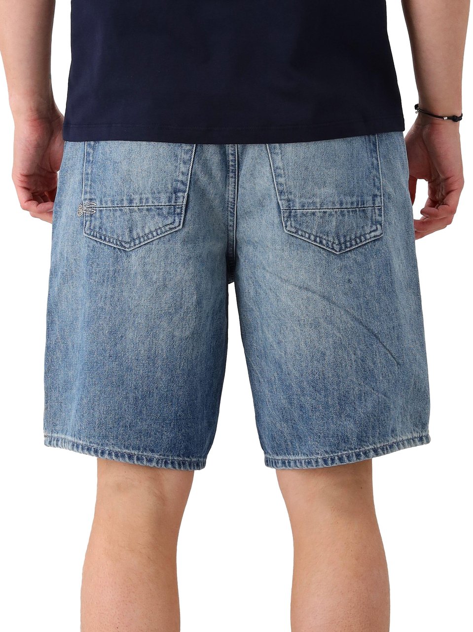 Denham Korte Broek Blauw Rag Blauw