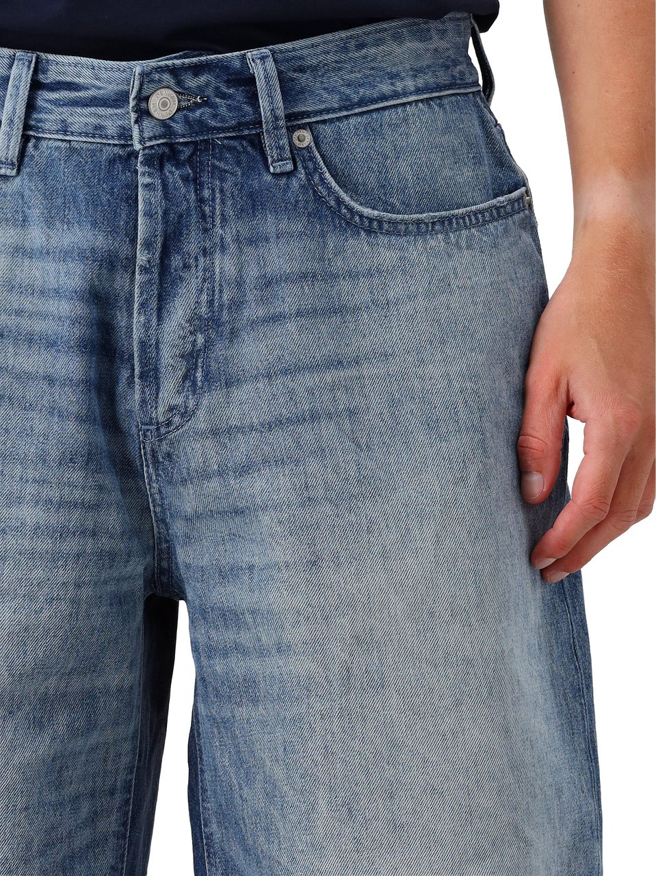 Denham Korte Broek Blauw Rag Blauw