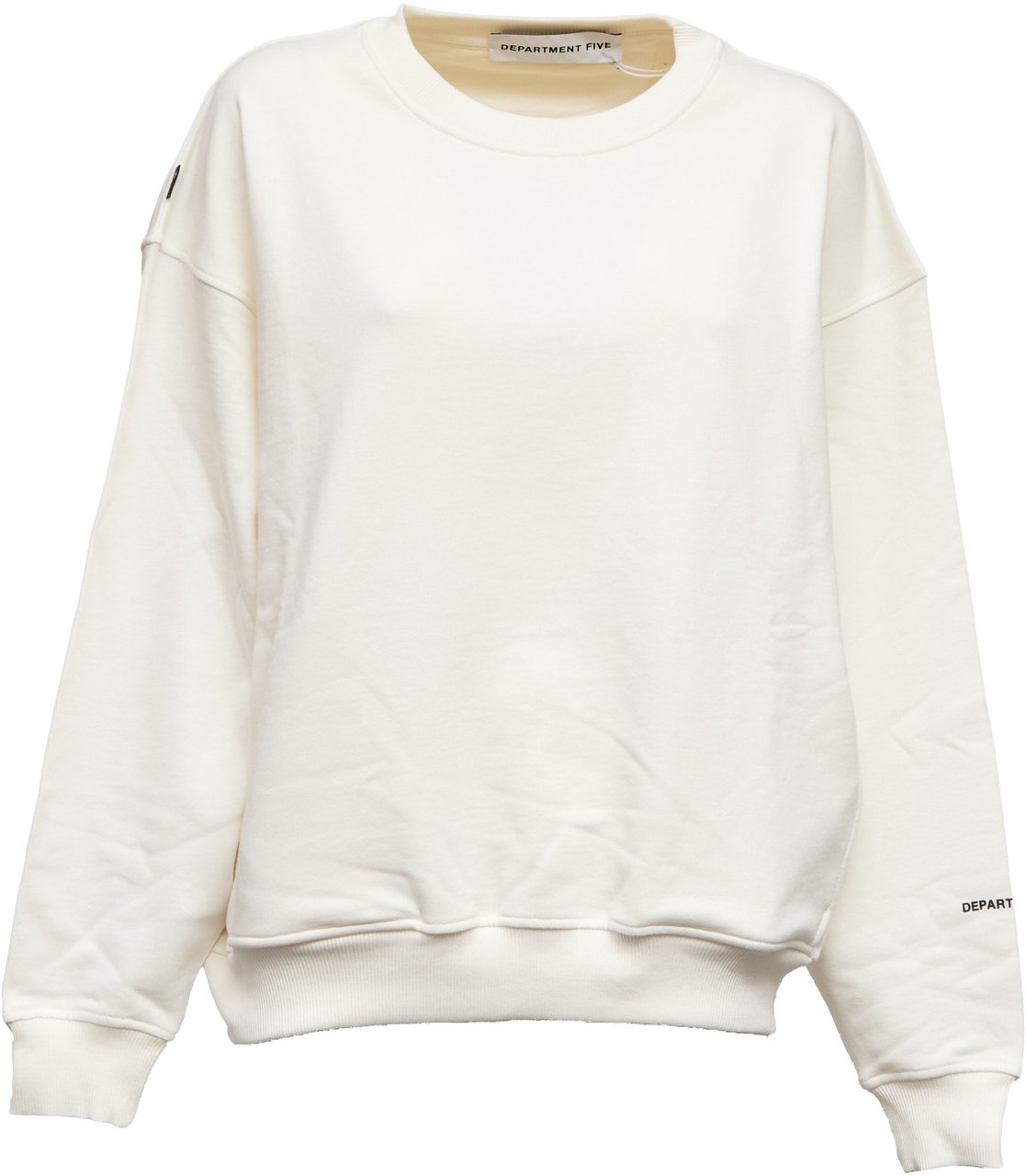 DEPARTMENT5 Felpa Hayes Girocollo Boxy Wit