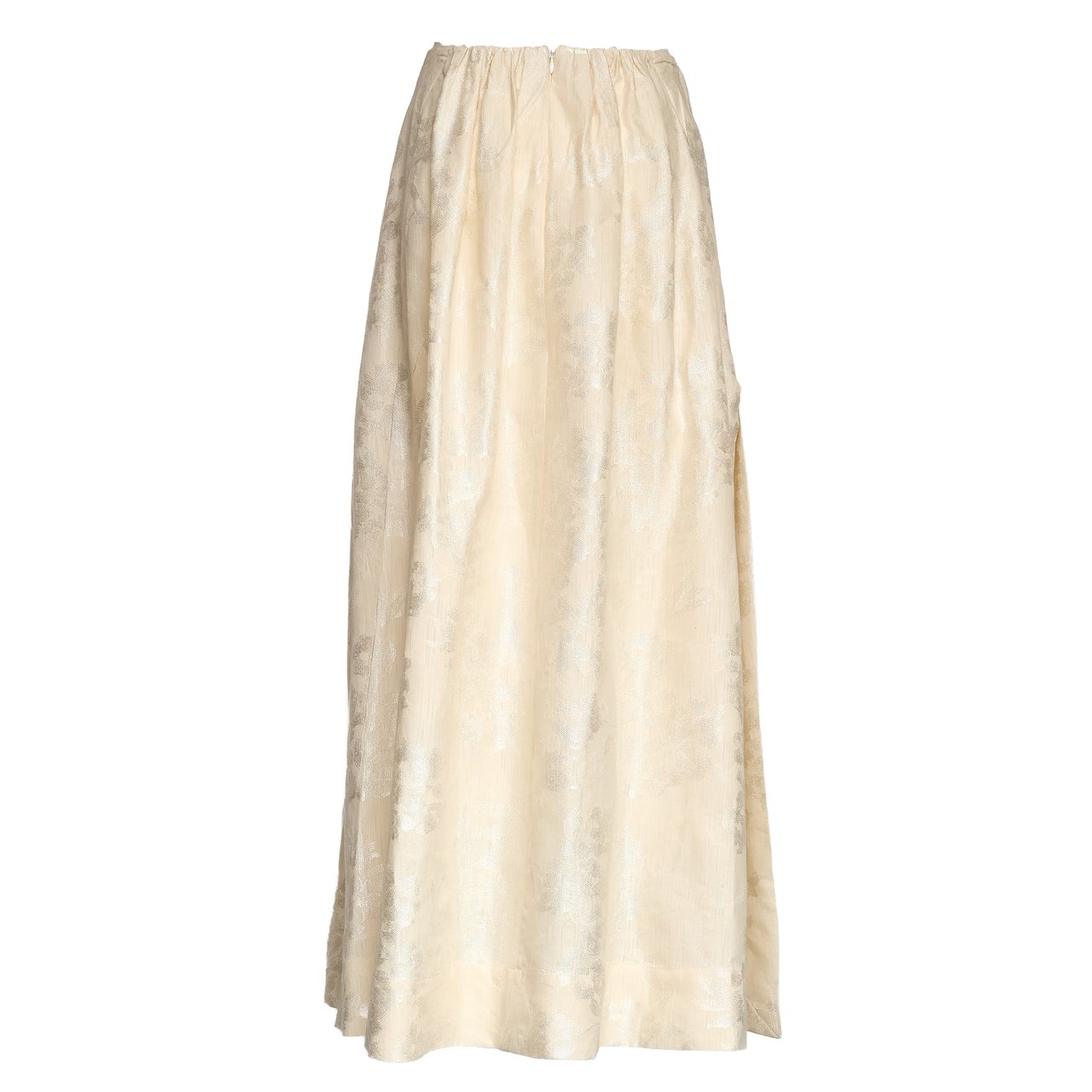 DEPARTMENT5 Janelle Long Side Slit Maxi Skirt Neutraal