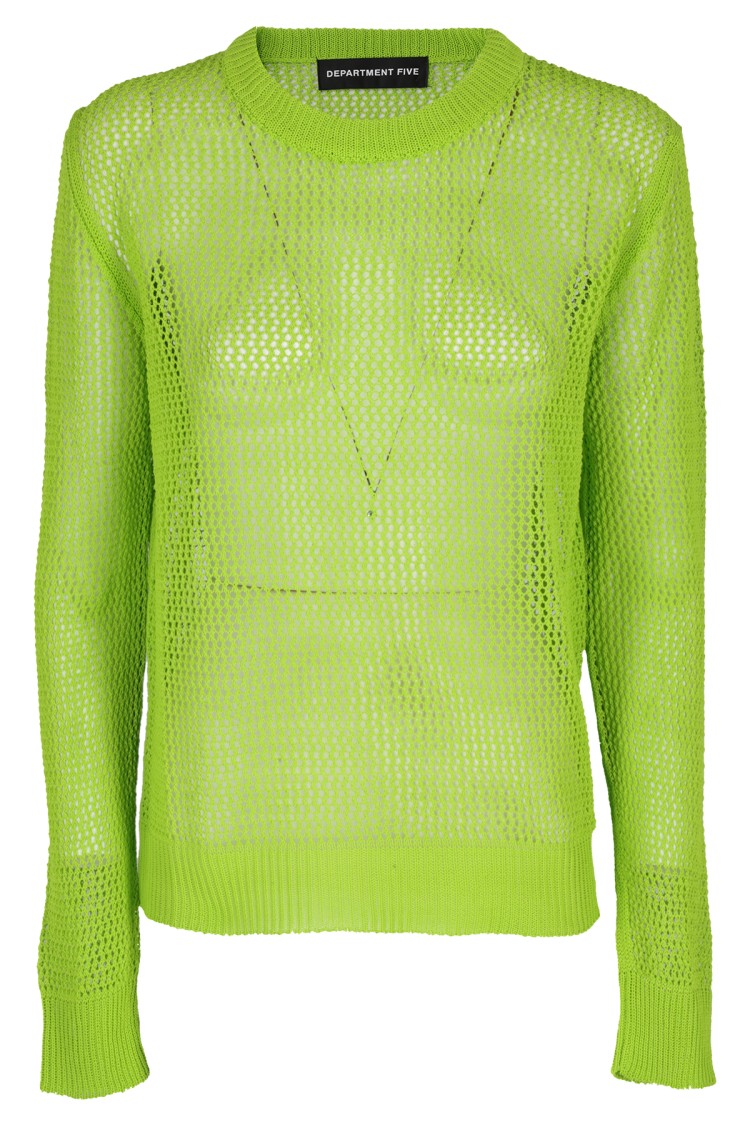 DEPARTMENT5 Suncoast Model Lime Green Top Groen