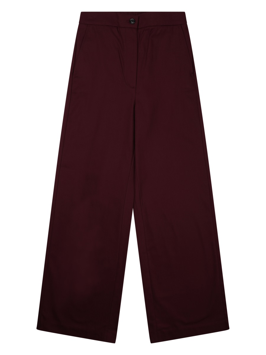 DEPARTMENT5 Department 5 High-Waist Relaxed Trousers Zwart