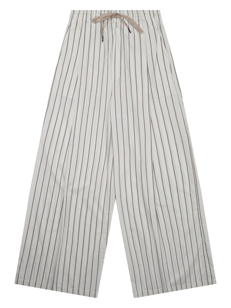DEPARTMENT5 Sly Light Background Vertical Trousers Wit