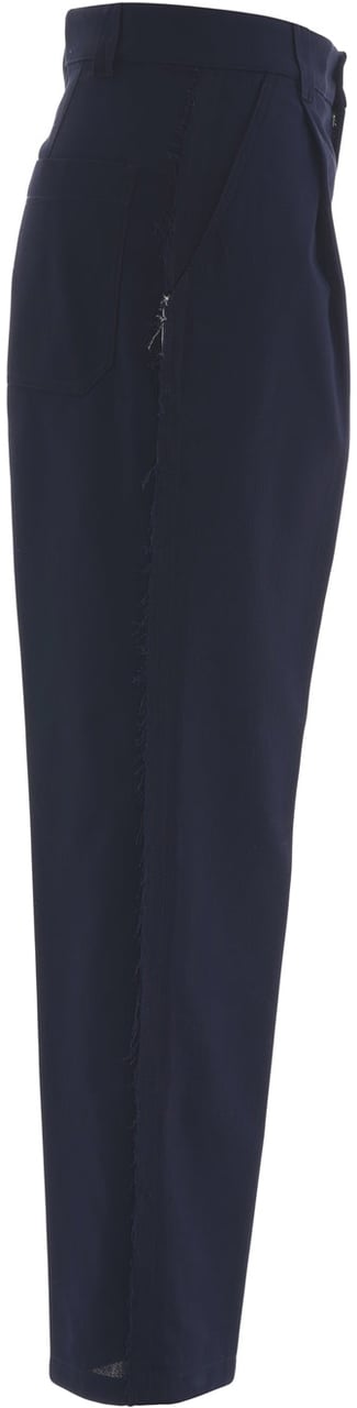 DEPARTMENT5 Cotton-linen blend pants Blauw