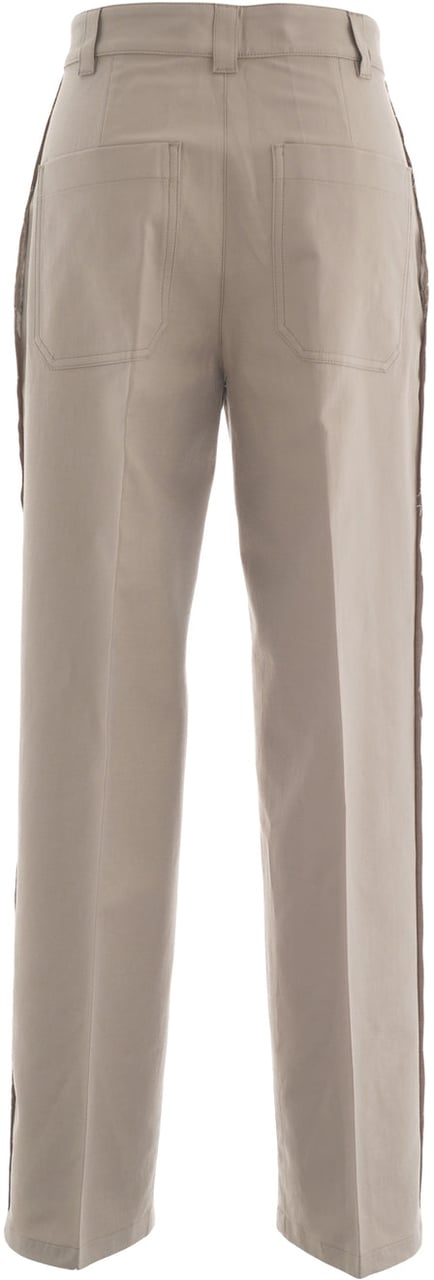 DEPARTMENT5 Cotton-linen blend pants Beige