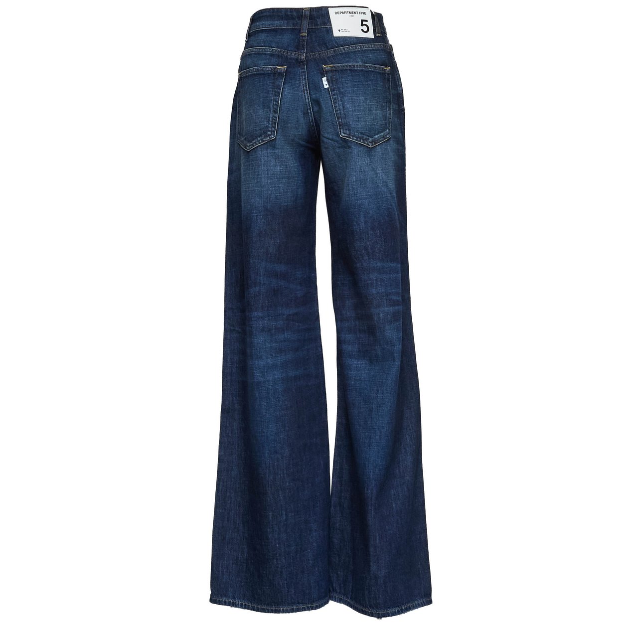 DEPARTMENT5 Pretender Tinted Wide-Leg Jeans Zwart