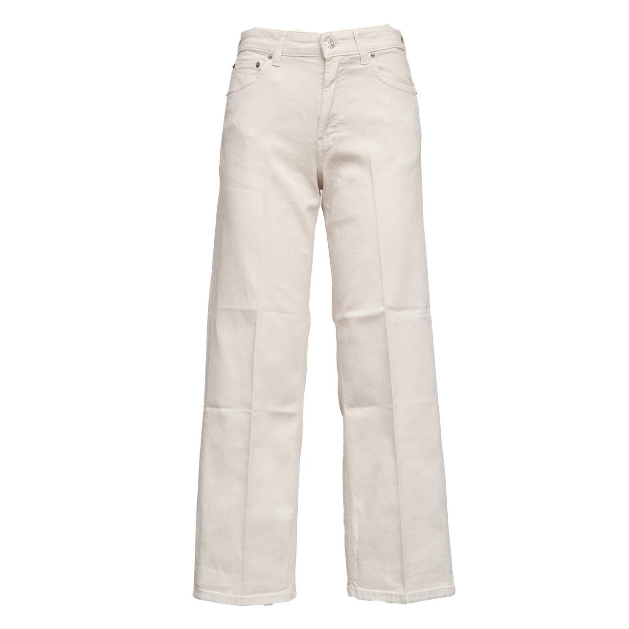 DEPARTMENT5 Brea Culotte Straight-Leg Jeans Grijs